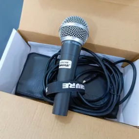 SHURE SM58 Cardioid Dynamic Vocal Wired Microphone - Brand New