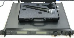 Shure UR4D  & UR2 SM58 Wireless Mic Set