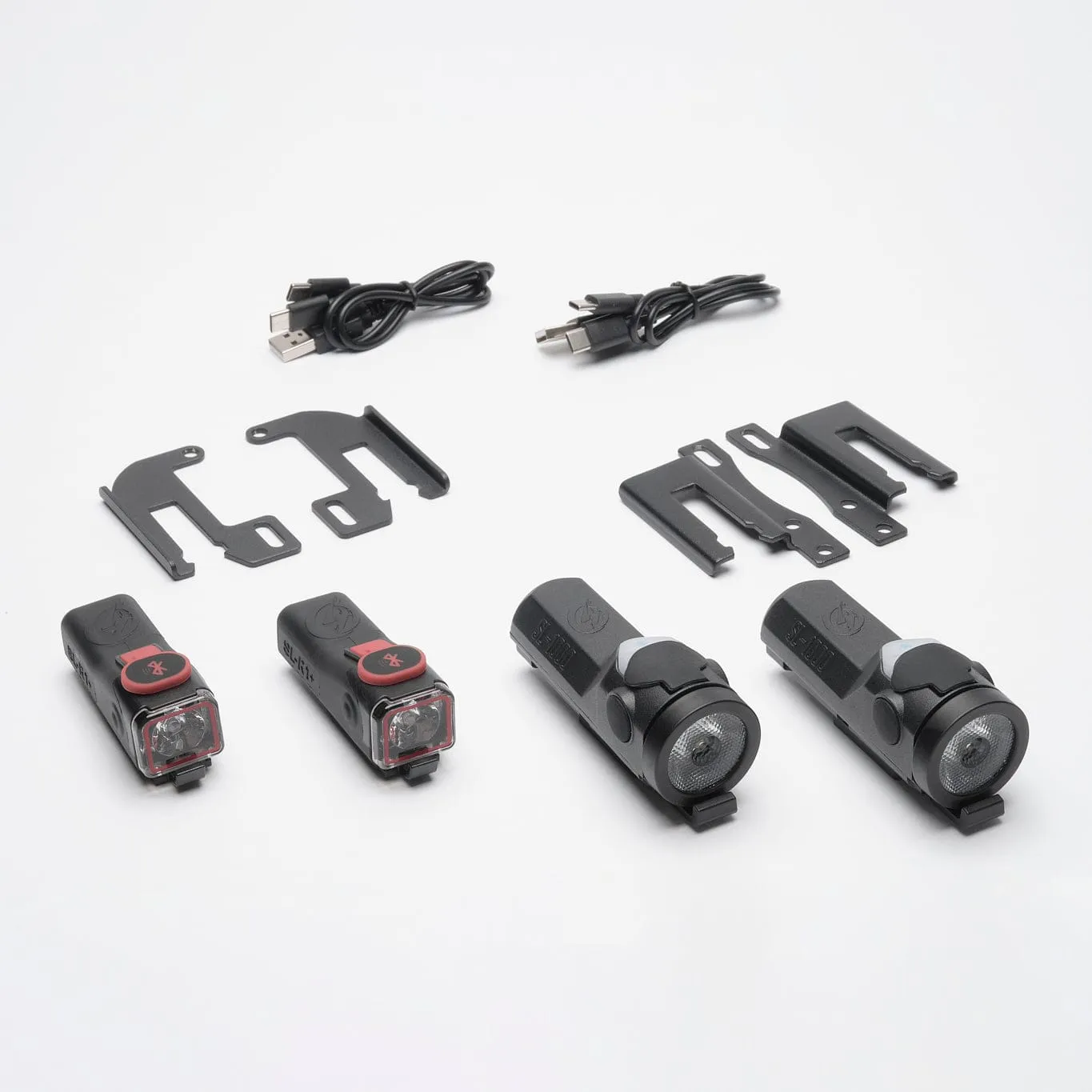 SL-1000  Headlights & SL-R1  Brake Lights Skateboard Bundle