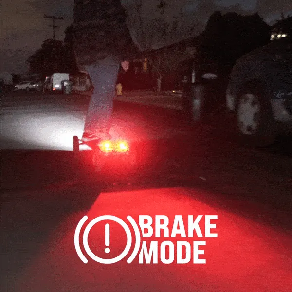 SL-1000  Headlights & SL-R1  Brake Lights Skateboard Bundle