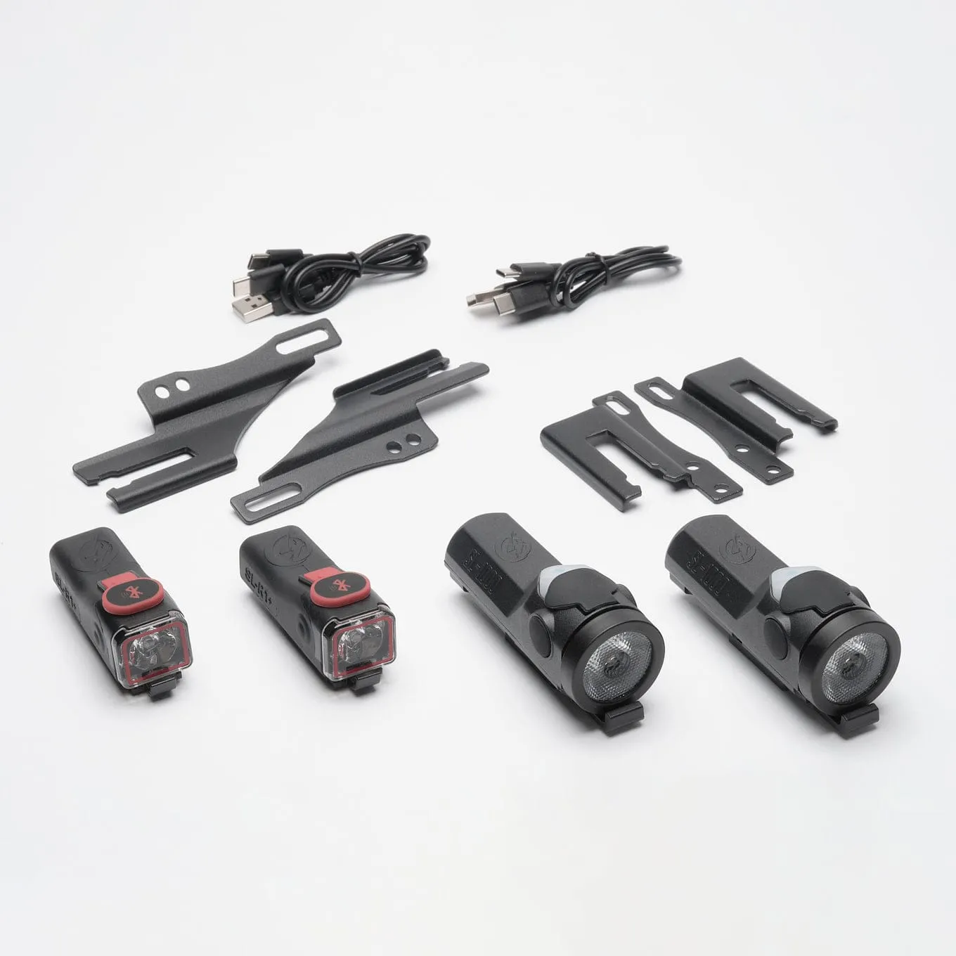 SL-1000  Headlights & SL-R1  Brake Lights Skateboard Bundle