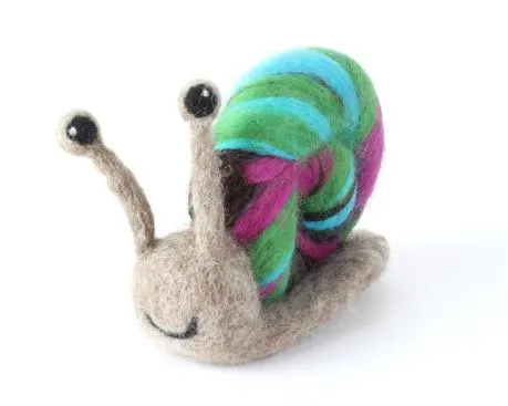 Snail Needle Felting Kit