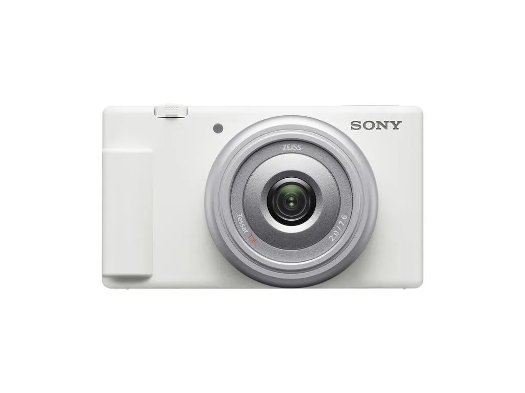 Sony ZV-1F Vlog Camera For Content Creators and Vloggers (White)