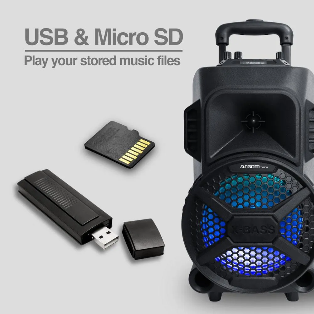 SOUNDBASH 78 BT TROLLEY SPEAKER WITH LED LIGHTS