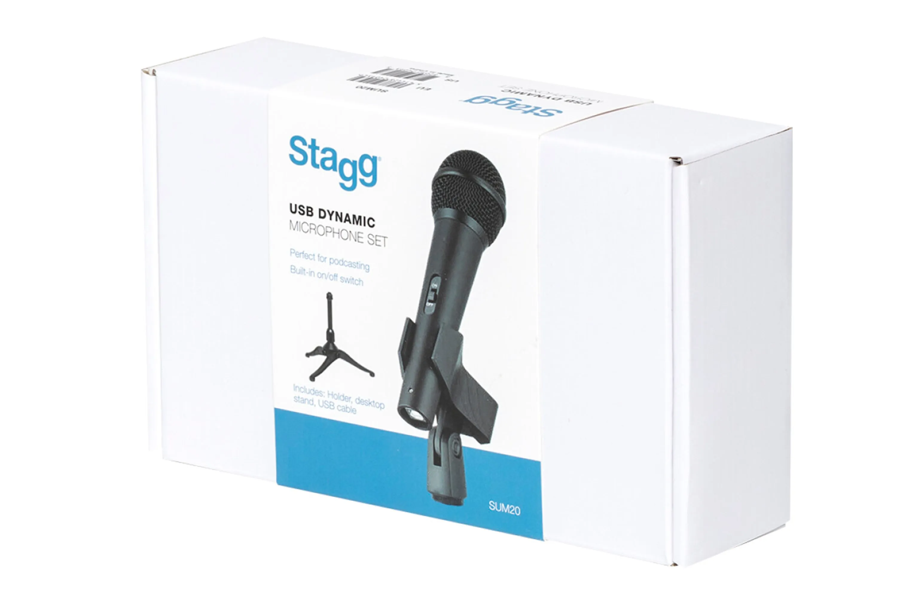 Stagg SUM20 USB Dynamic Microphone Set