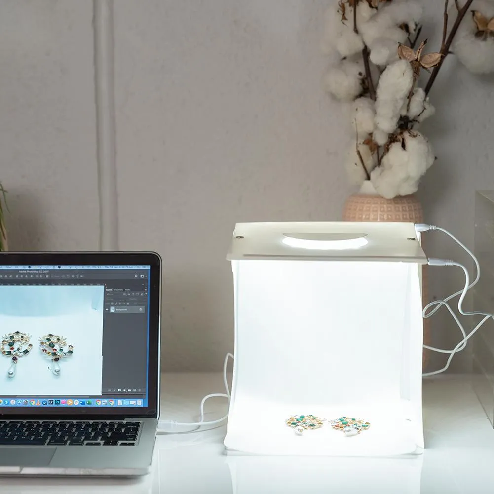 'STUDIO MATE' 8 Inch Etsy & Jewellery Product Photography Lighting Tent