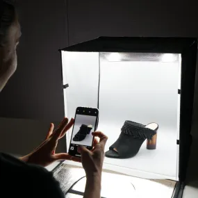 'STUDIO PAL' Foldable Product Photography LED Lighting Box 18"