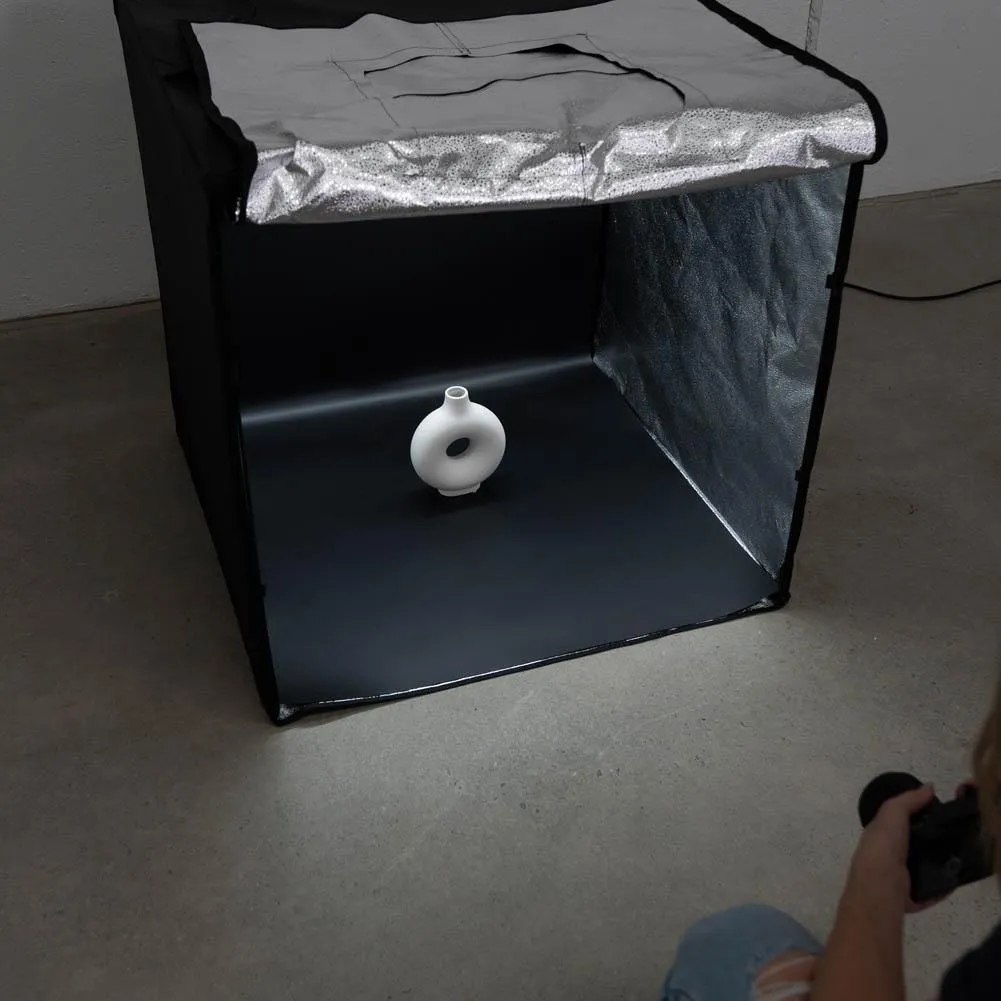 'STUDIO PAL' Foldable Product Photography LED Lighting Box 80cm (DEMO STOCK)