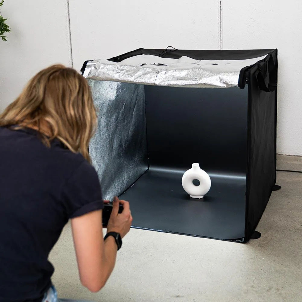 'STUDIO PAL' Foldable Product Photography LED Lighting Box 80cm (DEMO STOCK)