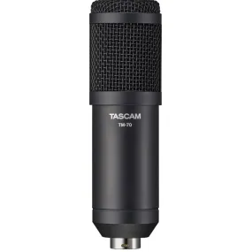 Tascam TM-70 Dynamic Microphone for Broadcast Streaming