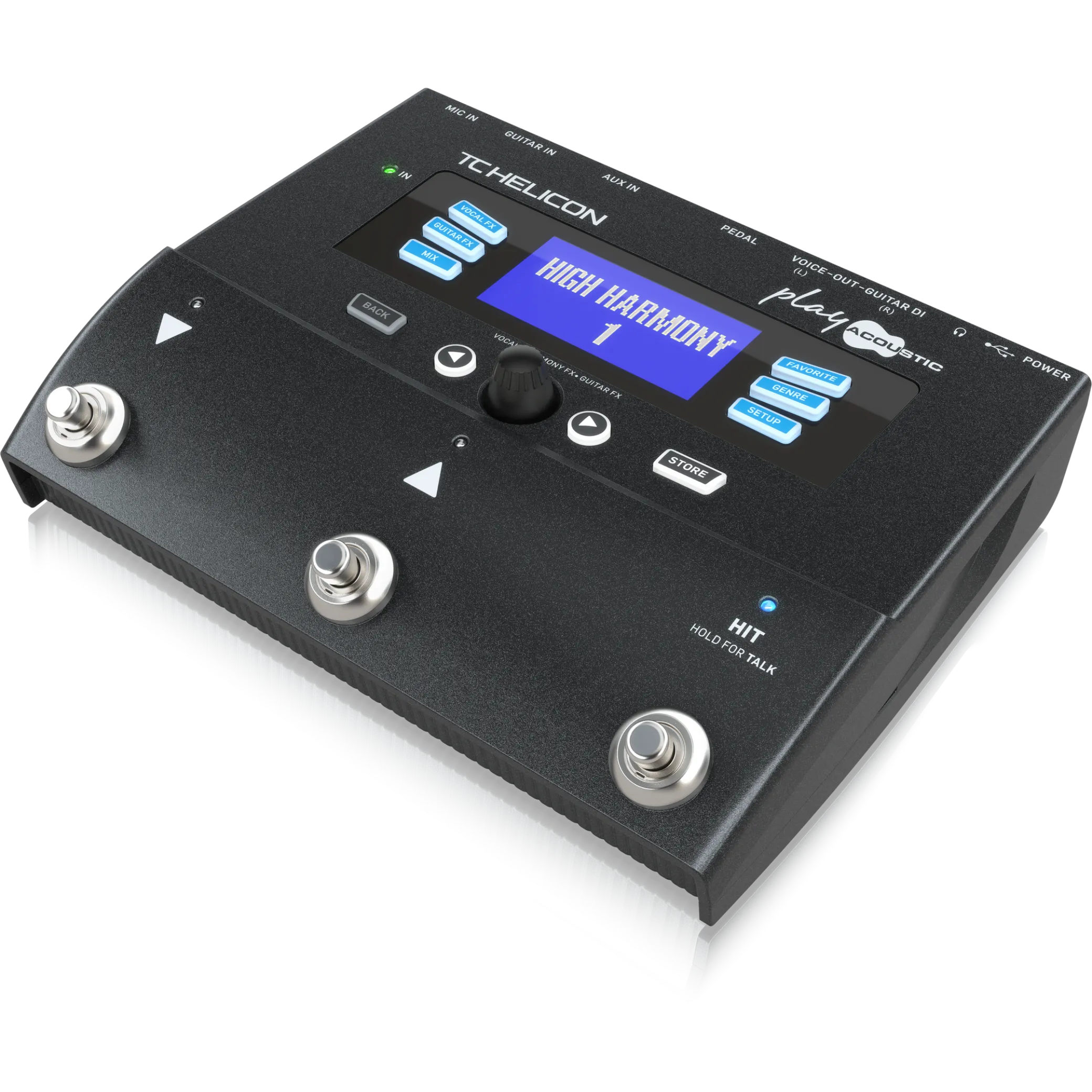 TC Helicon Play Acoustic Vocal And Acoustic Guitar Effects Processor