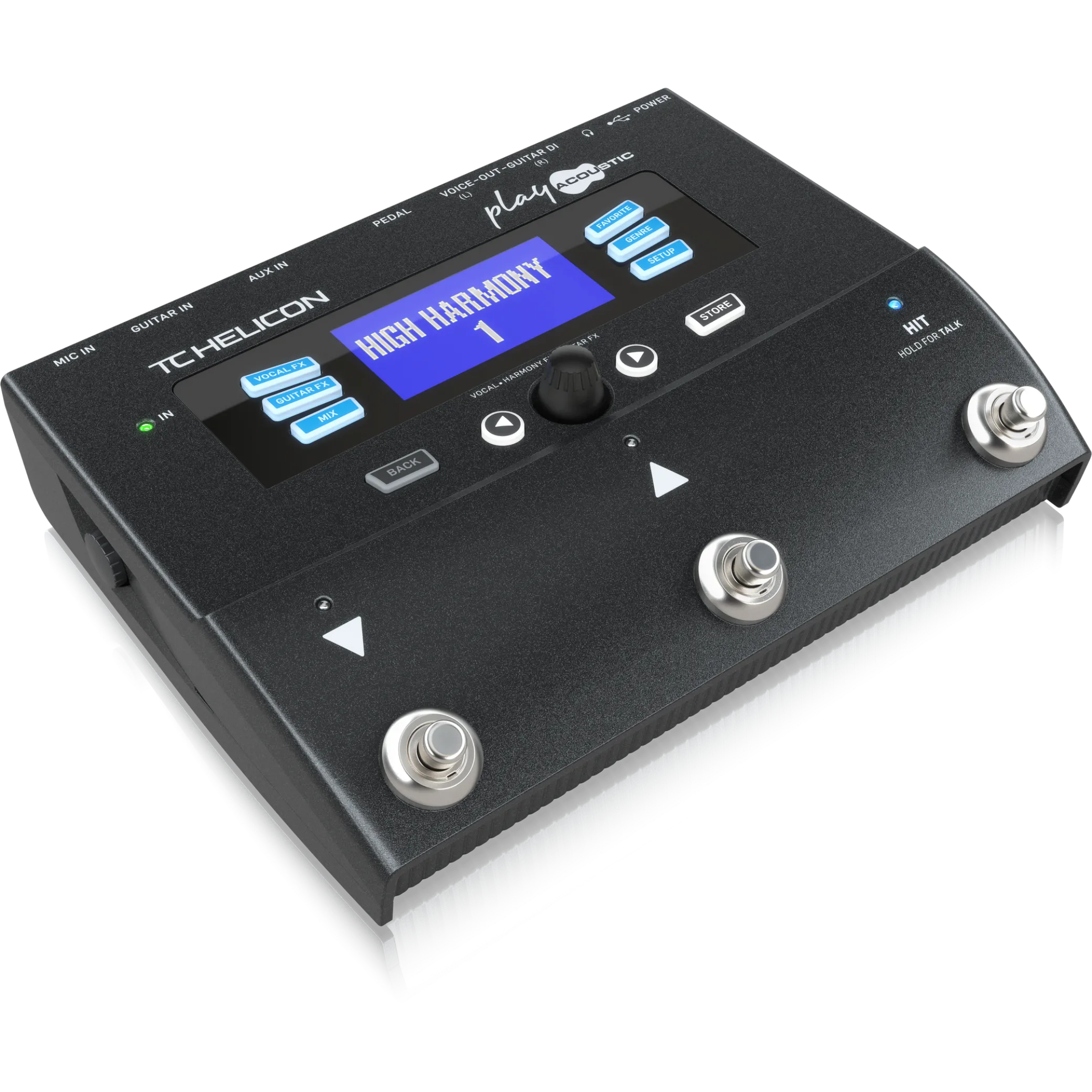 TC Helicon Play Acoustic Vocal And Acoustic Guitar Effects Processor