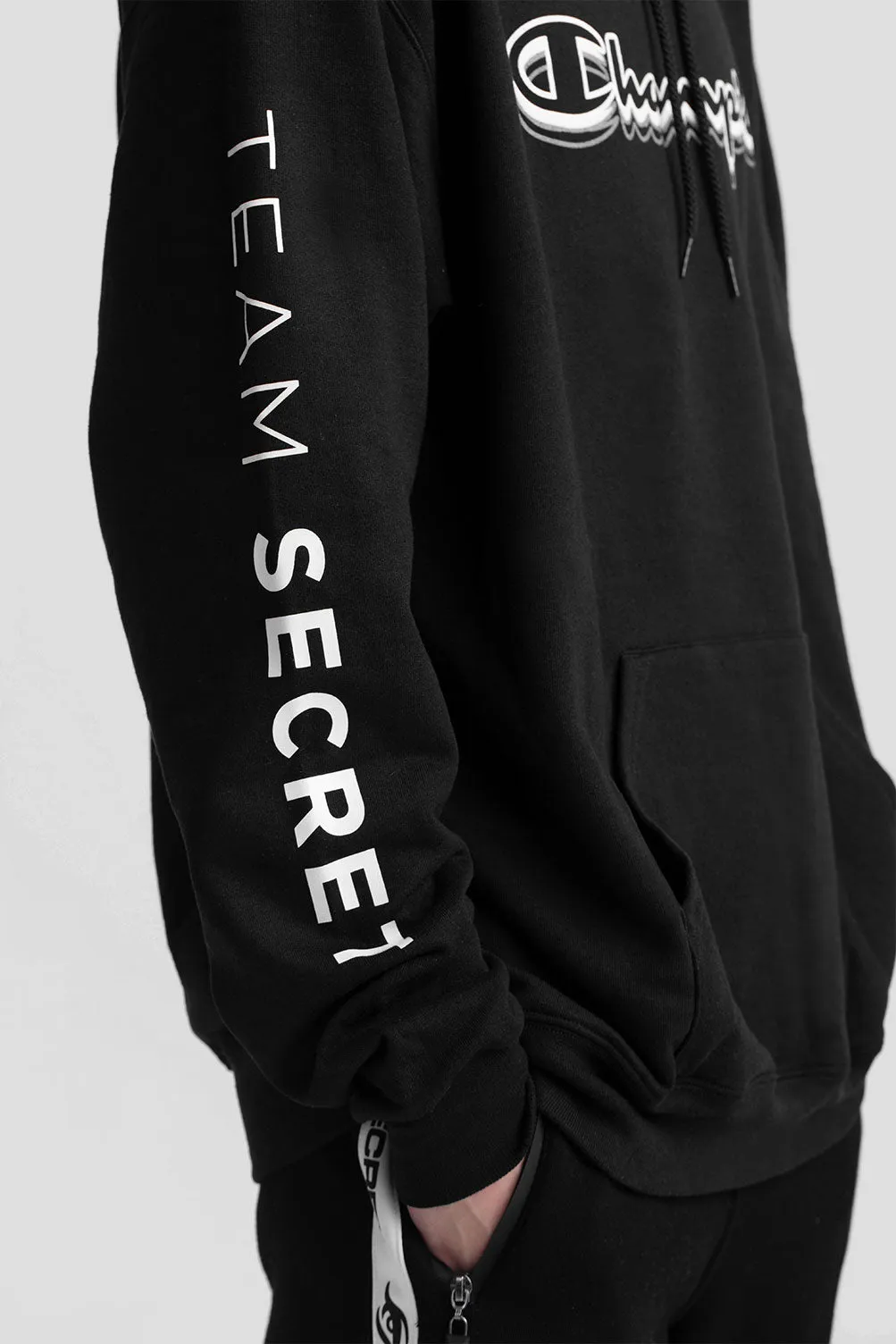 Team Secret x Champion Hoodie (Black)