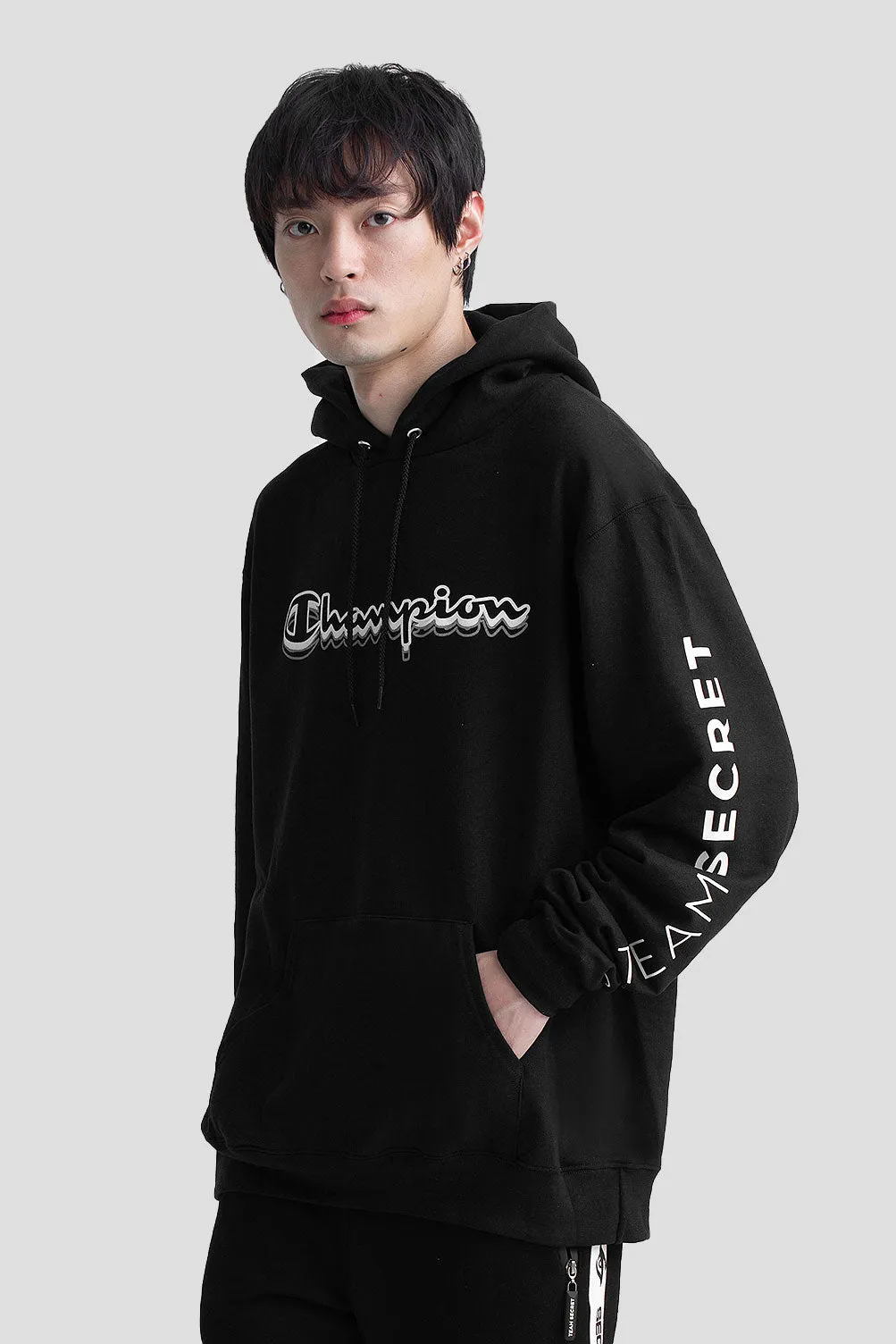 Team Secret x Champion Hoodie (Black)