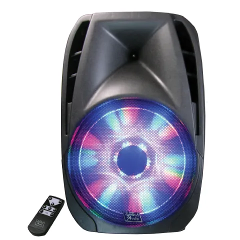 TOPTECH TTR-115 BT 15'' Bluetooth Speaker, 2200W, LED Lights & 5H Playtime