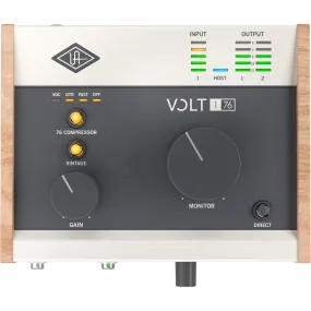 Universal Audio Volt 176 1-In/2-Out USB 2.0 Audio Interface With Volt Audio Software Suite