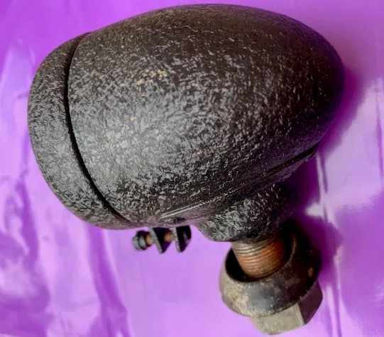 Vintage Bullet Microphone Metal Case