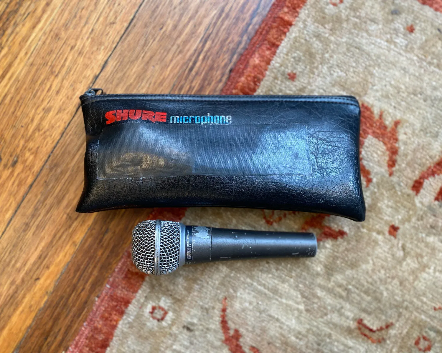 Vintage Shure SM58 Uni-Directional Dynamic Microphone