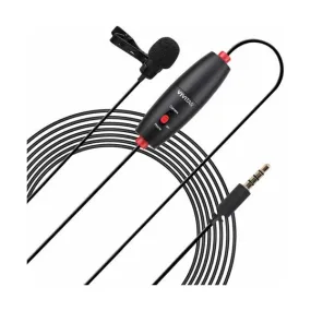 Vivitar VIV-MIC-703L Vlogger Series Mini Lavalier Streaming Microphone