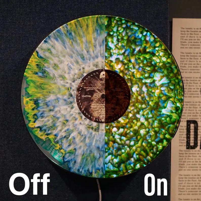 Vylumi w/Stand (Illuminate Your Vinyl Collection With Vylumi)