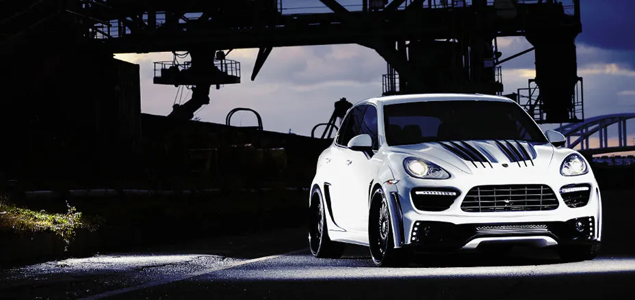 Wald for Porsche Cayenne 958 Sports Line Black Bison Widebody Kit