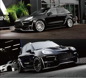 Wald for Porsche Cayenne 958 Sports Line Black Bison Widebody Kit
