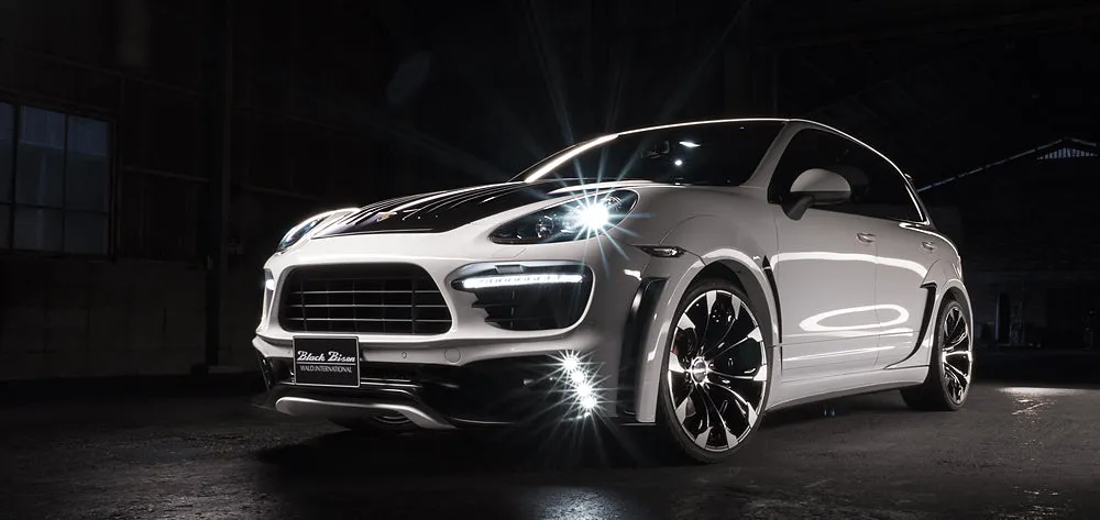 Wald for Porsche Cayenne 958 Sports Line Black Bison Widebody Kit