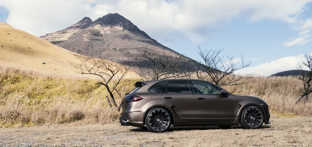 Wald for Porsche Cayenne 958 Sports Line Black Bison Widebody Kit