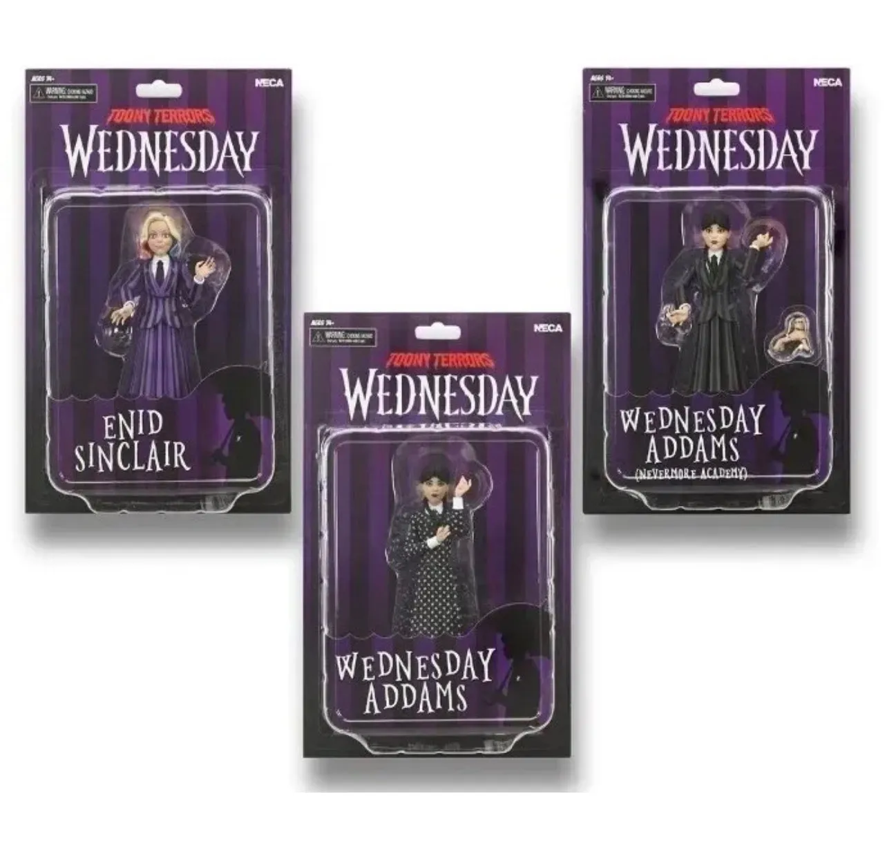 Wednesday Addams Toony Terrors Action Figure