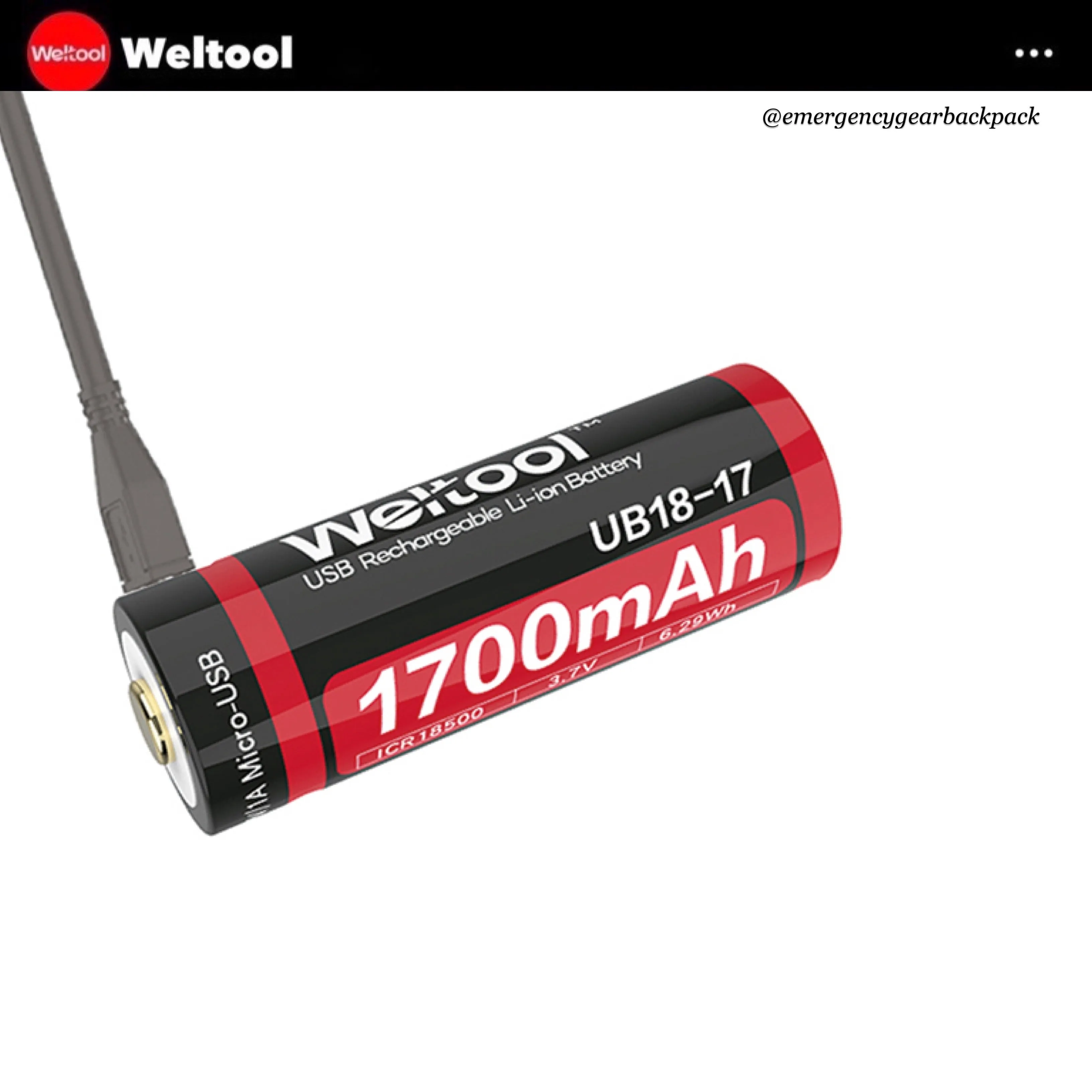 Weltool T5 420LMS 191M Compact Tactical Flashlight