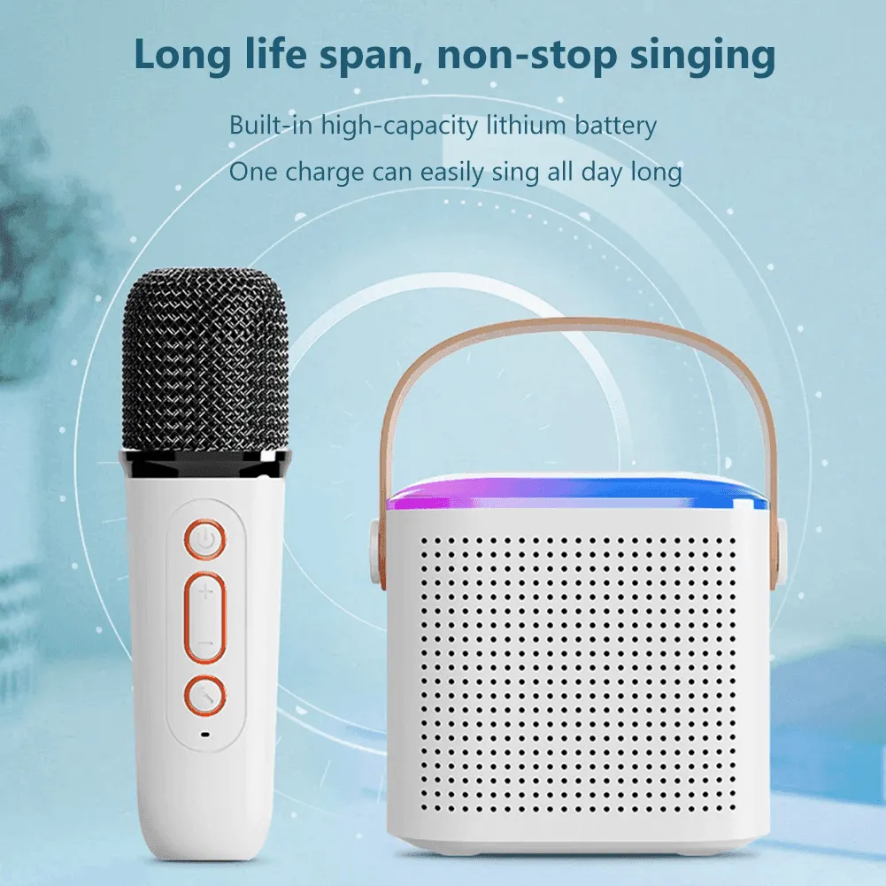 Wireless Portable Karaoke Machine With Microphone