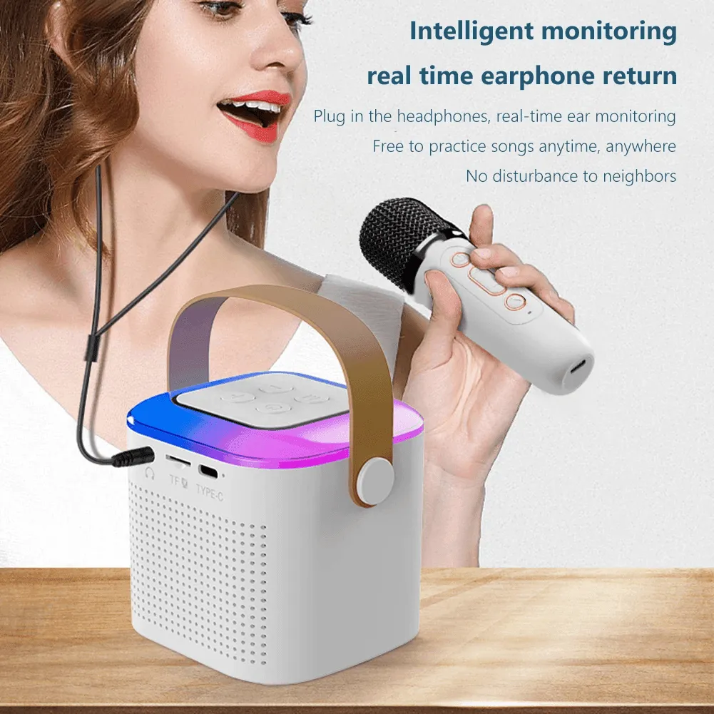 Wireless Portable Karaoke Machine With Microphone