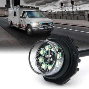 Xprite Conceal Series LED Hide-A-Way Emergency Strobe Light - White / White-Amber / Amber