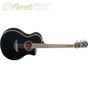 Yamaha APX700II BL Acoustic-Electric Solid-Spruce Top Guitar - Black Finish