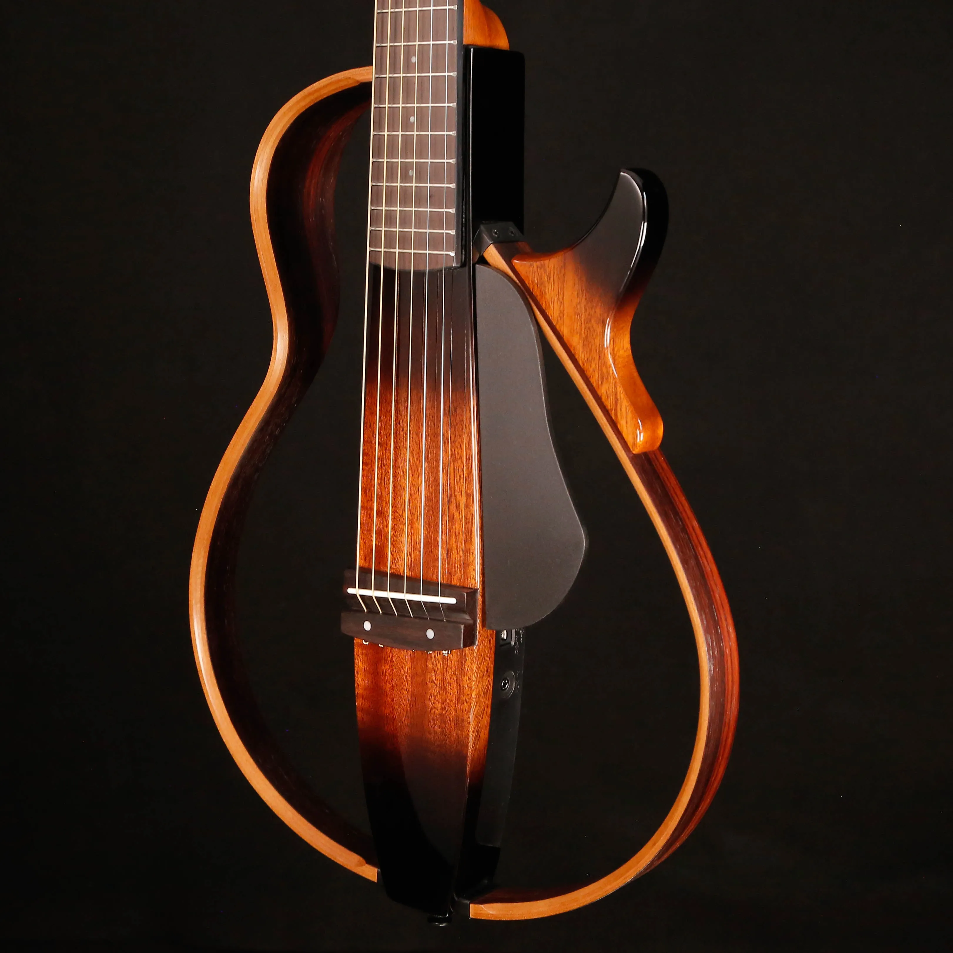 Yamaha SLG200S TBS Steel String Silent Guitar, Tobacco Sunburst